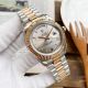 Copy Rolex Datejust President Watches 2-Tone Rose Gold Green Dial 40mm (2)_th.jpg